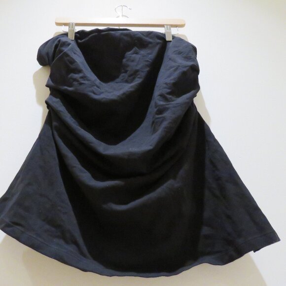 GOOD AMERICAN Super Stretch Jersey Tube Top in Black 001 Minimalist Size 3XL NWT - Picture 7 of 10